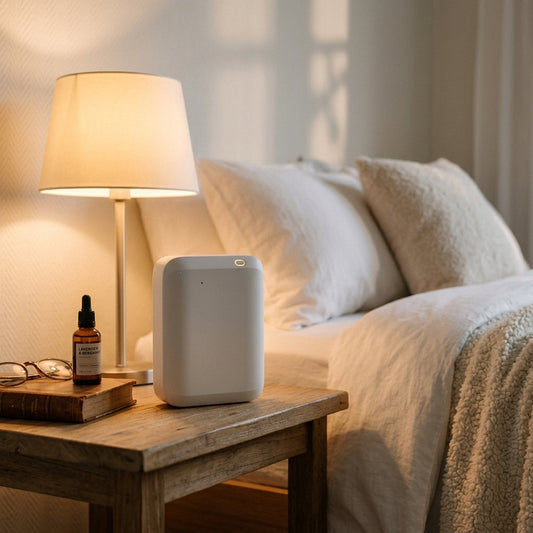 Smart Waterless Aroma Diffuser – 500ml, App-Controlled, 40dB Quiet | GadgetMall