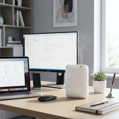 Smart Waterless Aroma Diffuser – 500ml, App-Controlled, 40dB Quiet | GadgetMall