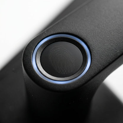 Smart Door Handle Lock – Fingerprint, Keypad, Card & App Control | GadgetMall