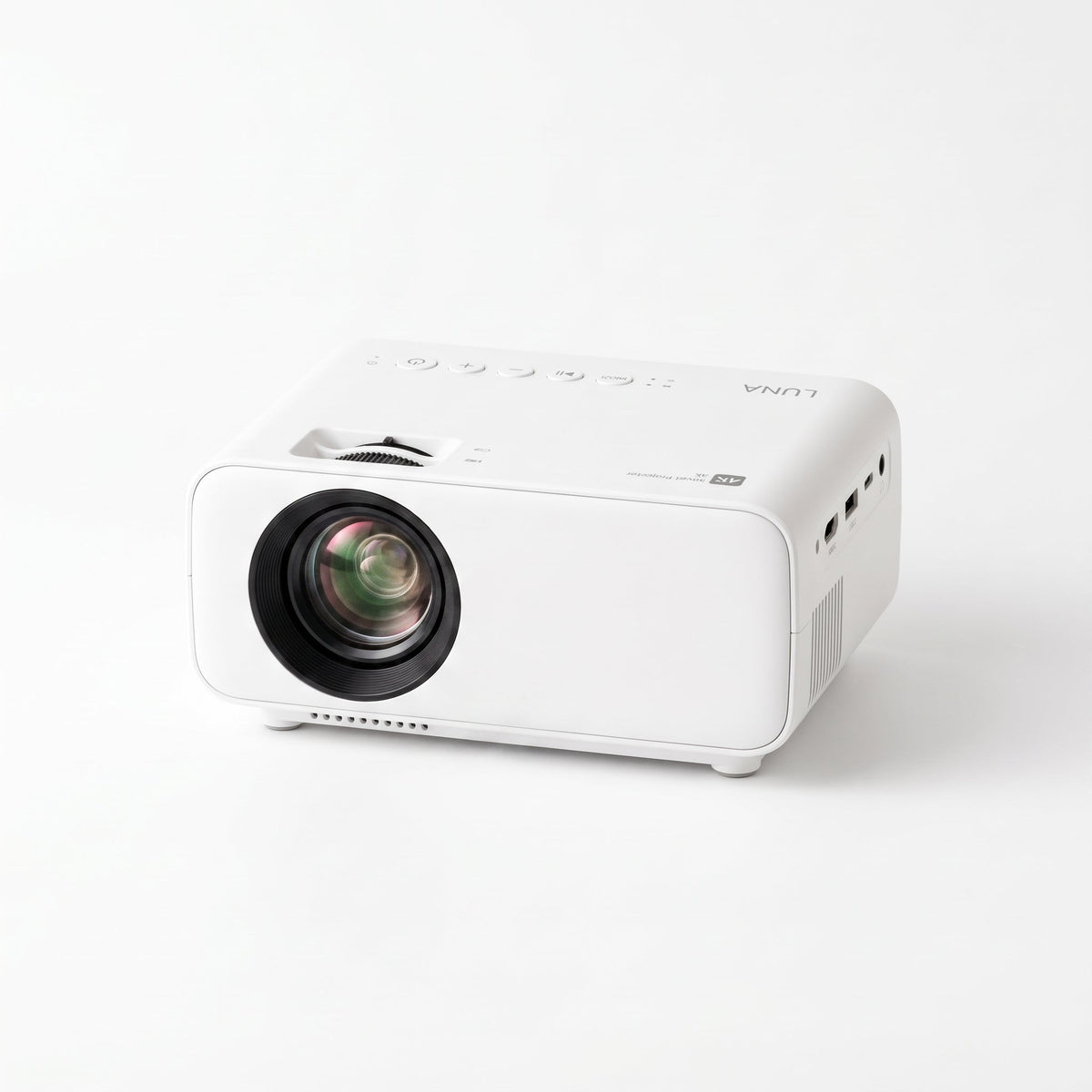 Portable Smart Projector – Android 14, Wi-Fi, Bluetooth & Auto Keystone | GadgetMall